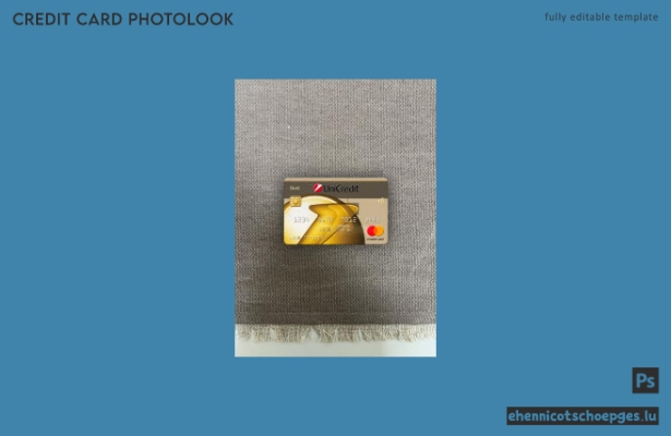 Rumänien UniCredit Bank Mastercard Gold Photolook Beispielvorschau